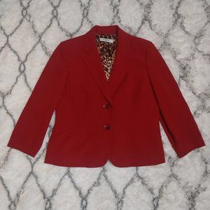 Kasper Red suit jacket